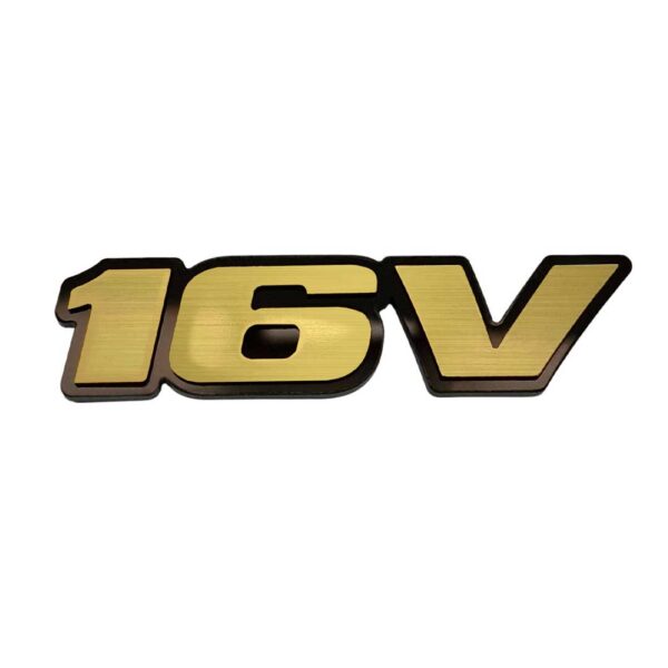 آرم 16V طلایی