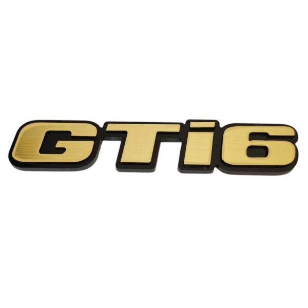 آرم GTi 6 طلایی